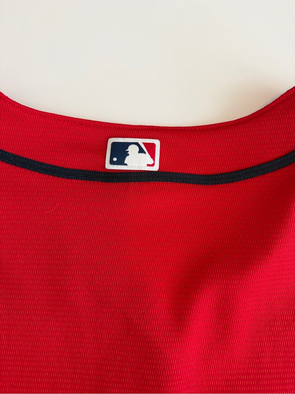 Atlanta Braves Baseball Red Women’s Cut Jersey - Picture 6 of 7